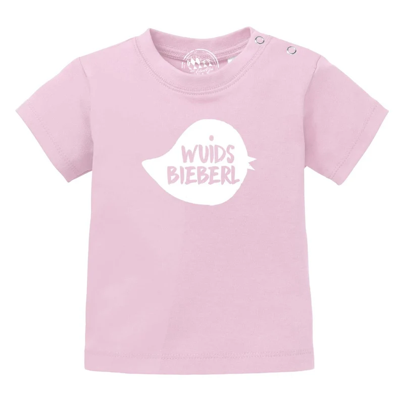 Baby T-Shirt "Wuids Bieberl"
