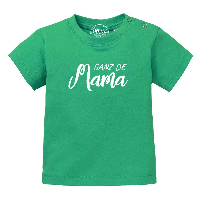 Baby T-Shirt "Ganz de Mama…"