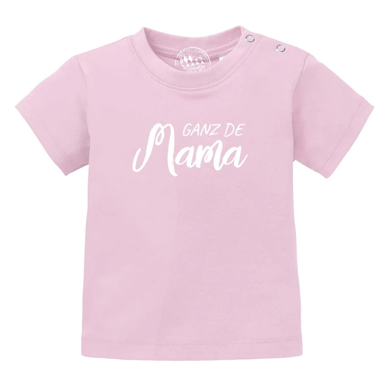 Baby T-Shirt "Ganz de Mama…"