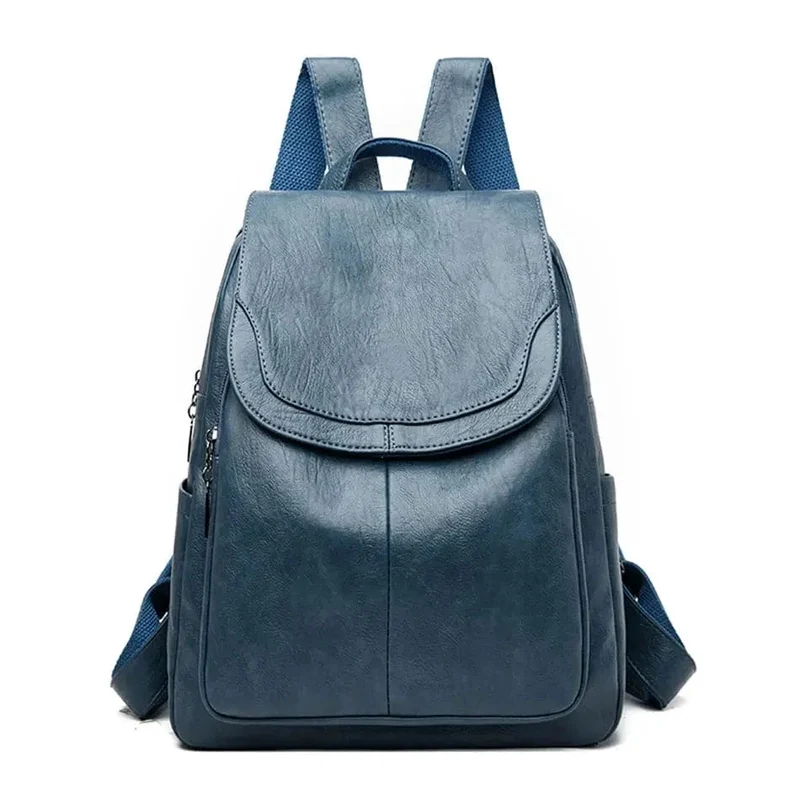 Anti Diebstahl Rucksack Aus Leder