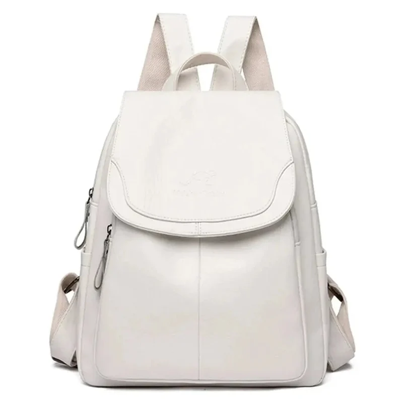 Anti Diebstahl Rucksack Aus Leder
