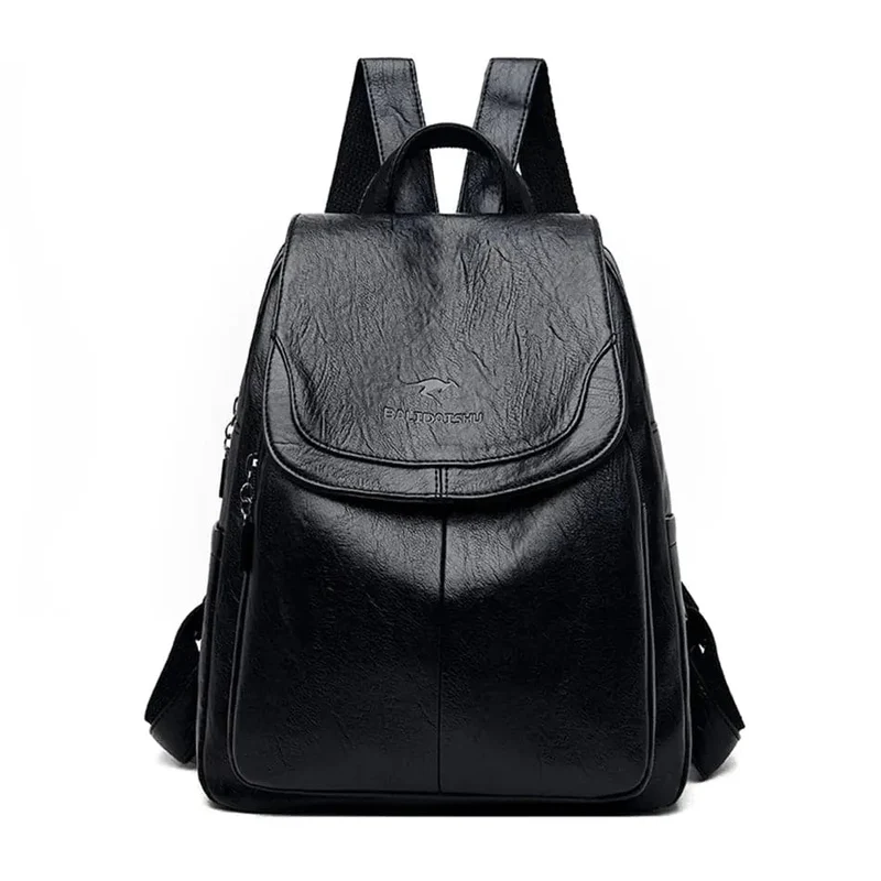 Anti Diebstahl Rucksack Aus Leder
