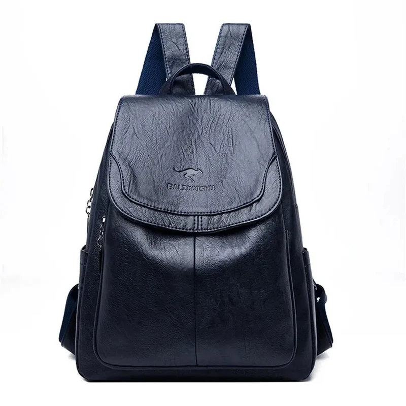 Anti Diebstahl Rucksack Aus Leder