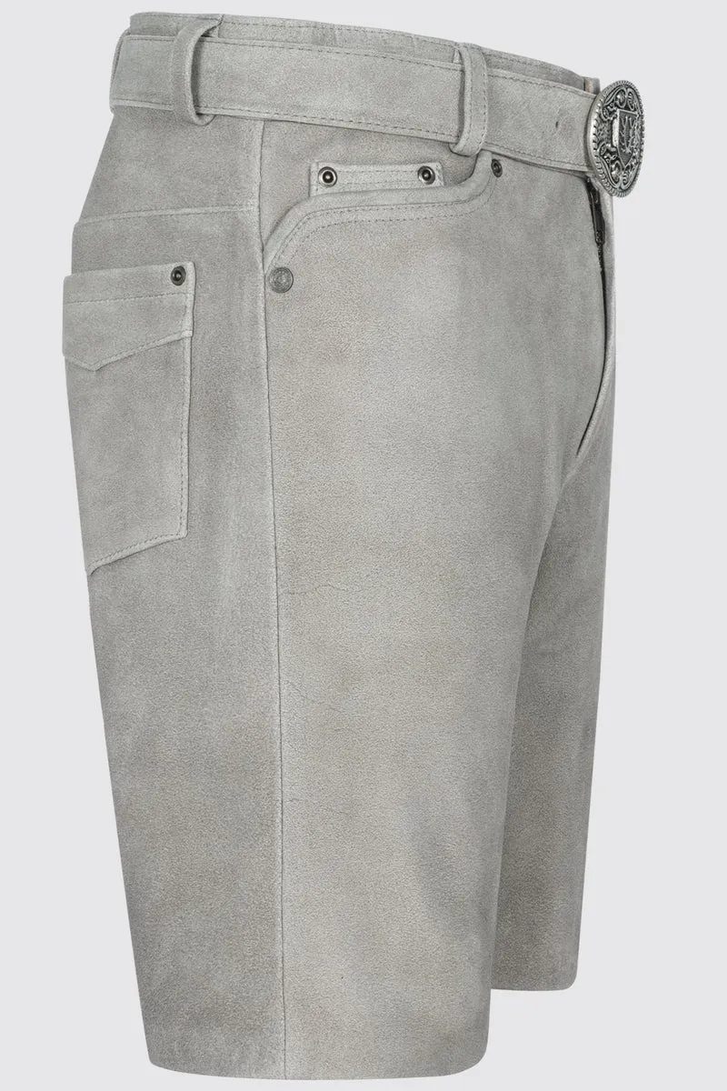 Herren Lederhose JARI % mit Gürtel - Krüger Buam - 963970-000-0043