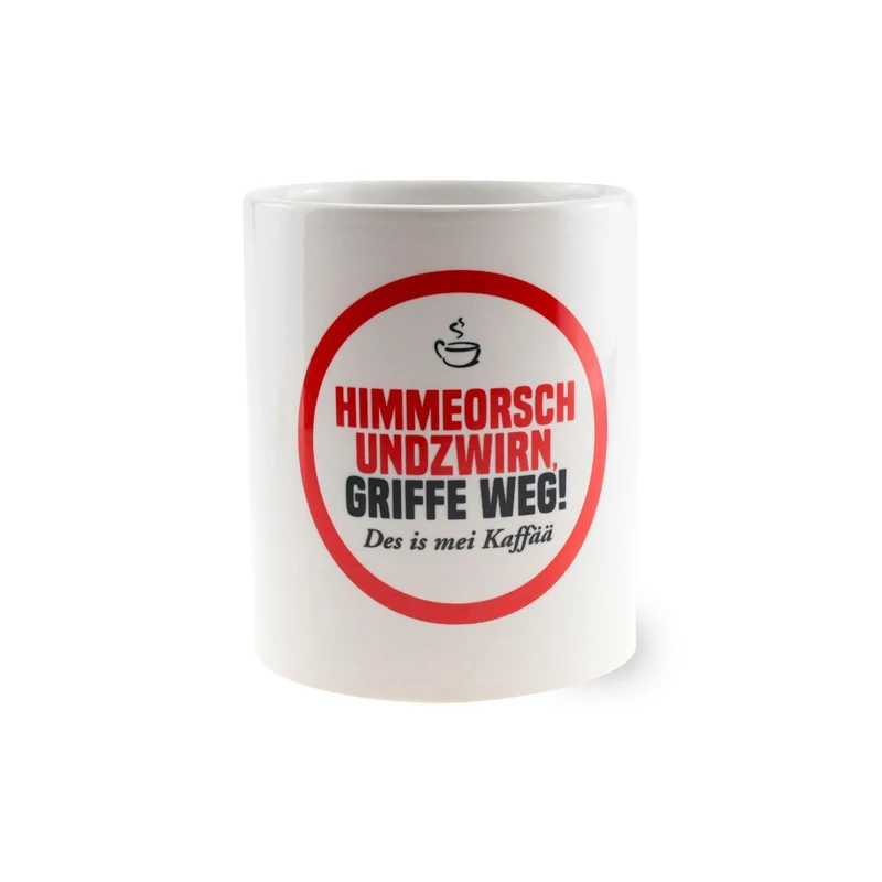 Kaffee-Haferl "Himmeorschundzwirn"