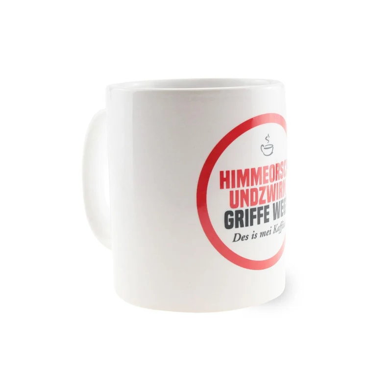 Kaffee-Haferl "Himmeorschundzwirn"