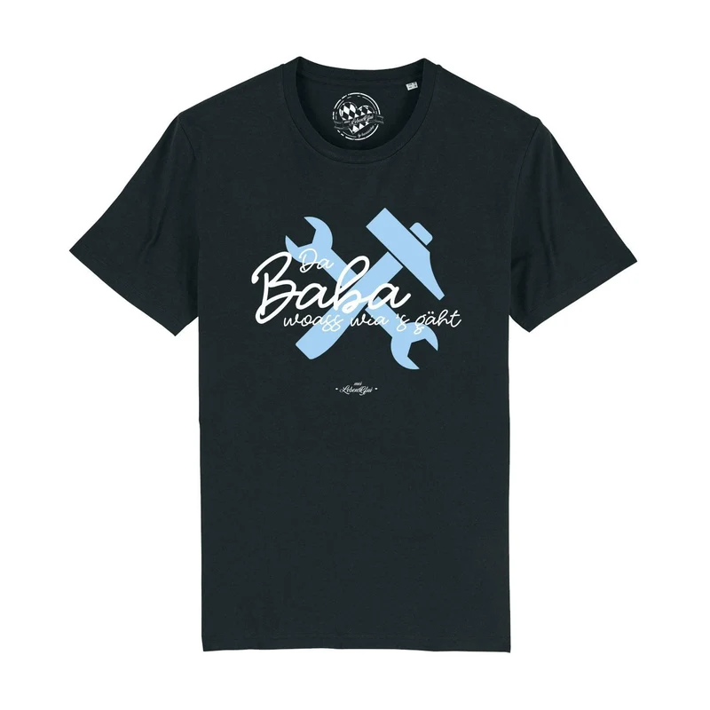 Herren T-Shirt "Da Baba woass wia's gäht"