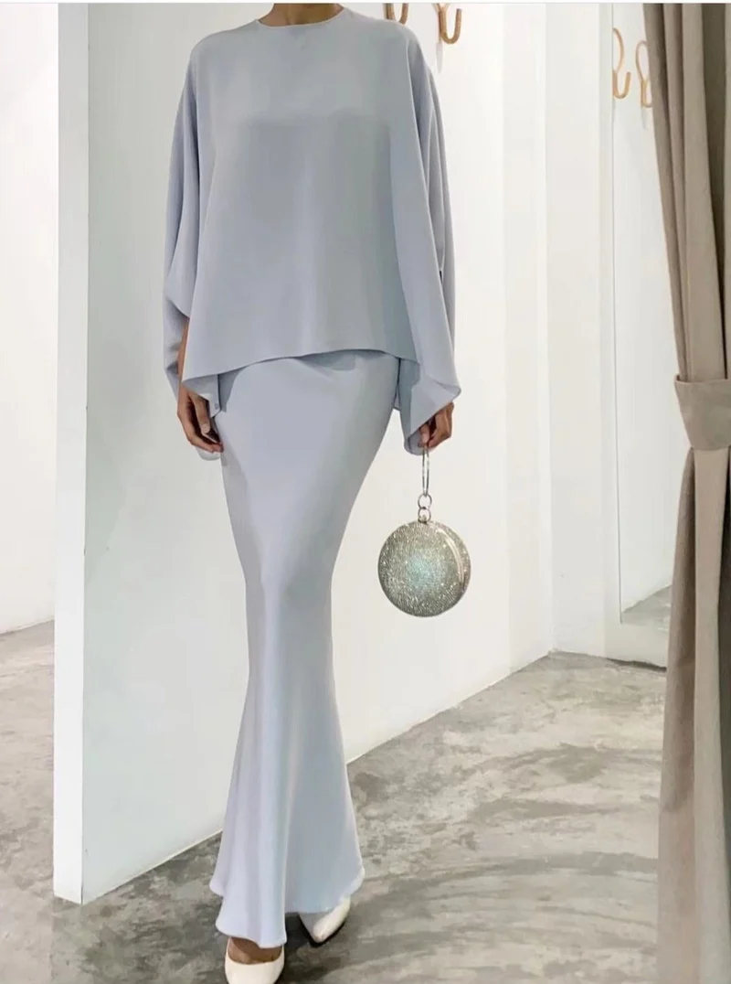 Amerikanisches Perlenkleid-Set