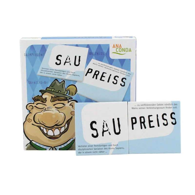 Saupreiss - das bairische Memospiel