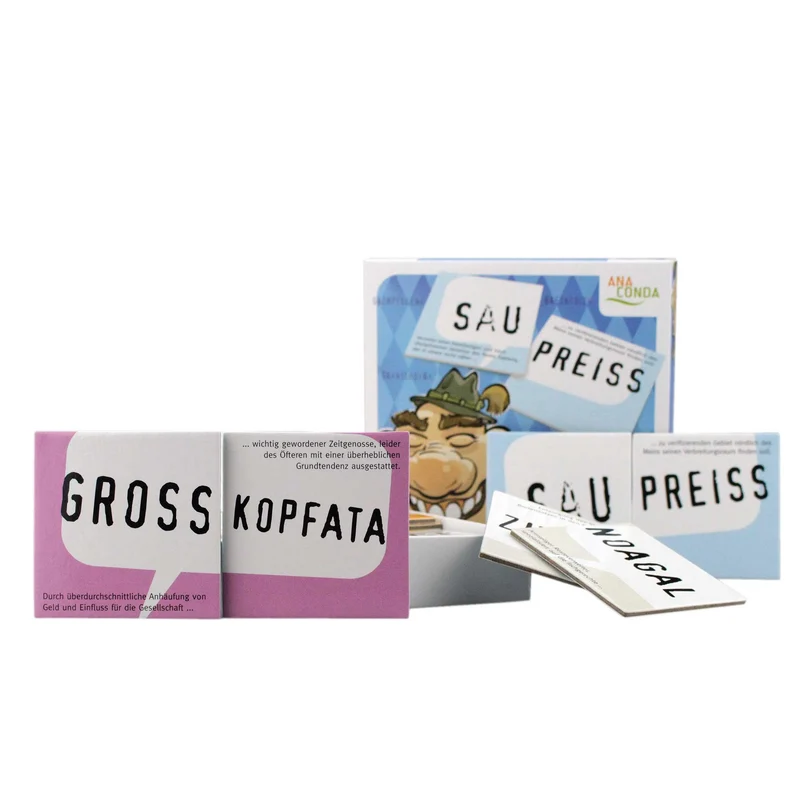 Saupreiss - das bairische Memospiel