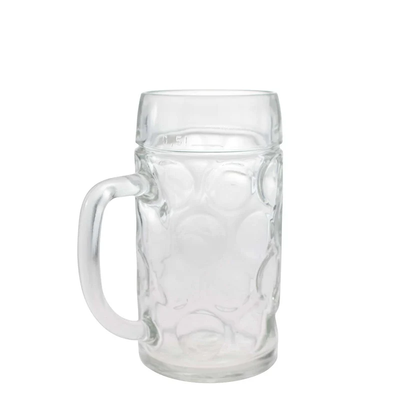 Glaskrug ohne Dekoration