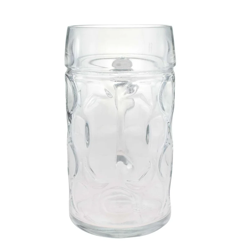Glas Maßkrug ohne Dekoration