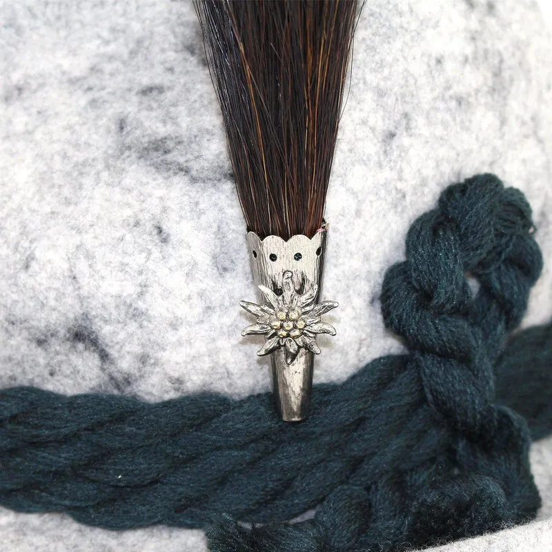 Gamsbart "Edelweiß" ca 13 cm