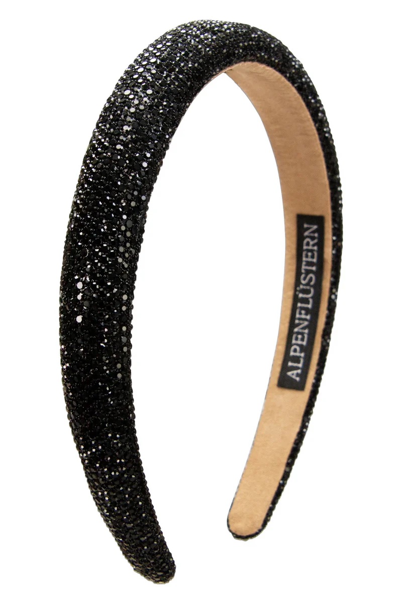 Haarreif - ADV149-000 - Glitzer- breit - verschiedene Farben - Alpenflüstern