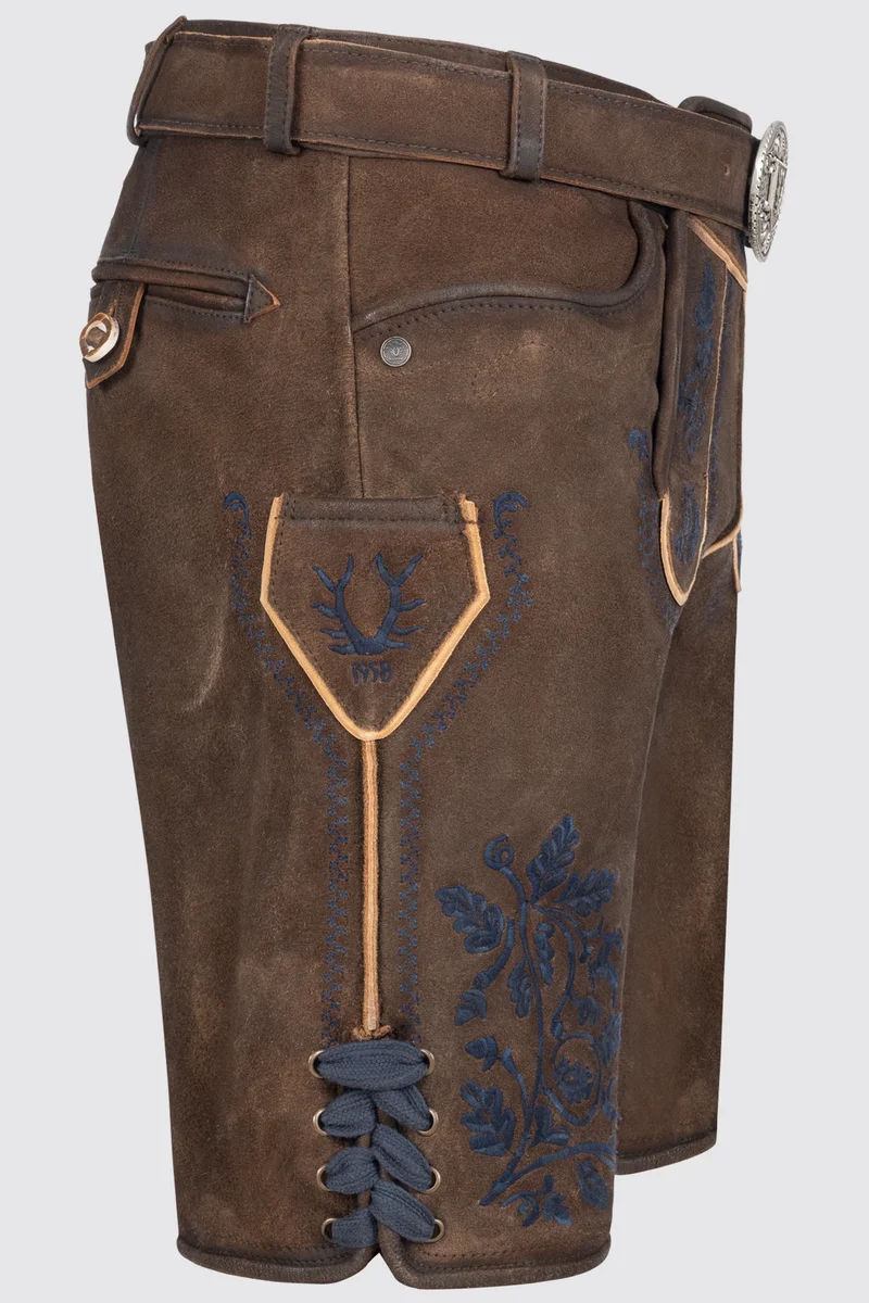 Herren Lederhose - BASTIANO % - Krüger Buam - 961066-000-0705