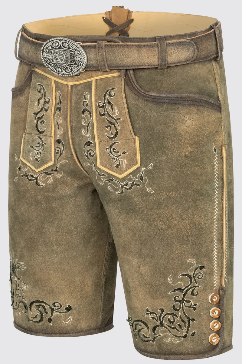 Herren Lederhose ISMAEL % - Krüger Buam - 961367-000-0705