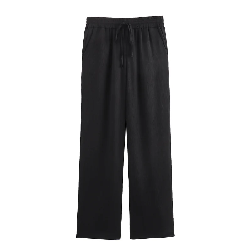Damen Oversize Doppelreihiger Blazer mit Plissee‑Struktur und dreiviertelärmeln Nord Taschen