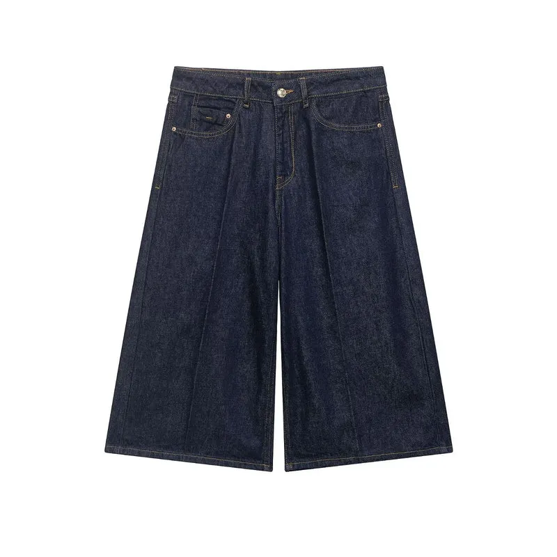 Damen Oversize-Denimjacke mit aufgesetzten Taschen und Ziernähten Nord Taschen