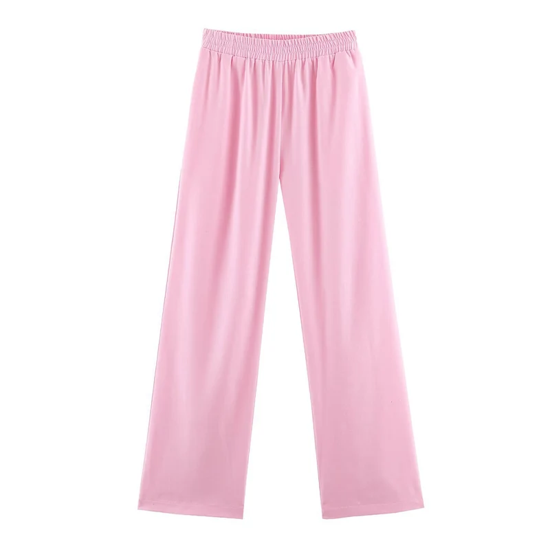 Damen Weite Lounge‑Hose mit elastischem Bund und fließender Viskose‑Qualität Nord Taschen