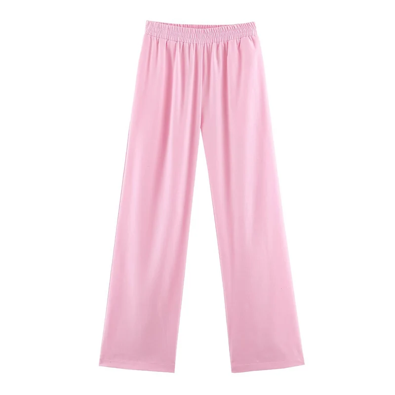 Damen Weite Lounge‑Hose mit elastischem Bund und fließender Viskose‑Qualität Nord Taschen