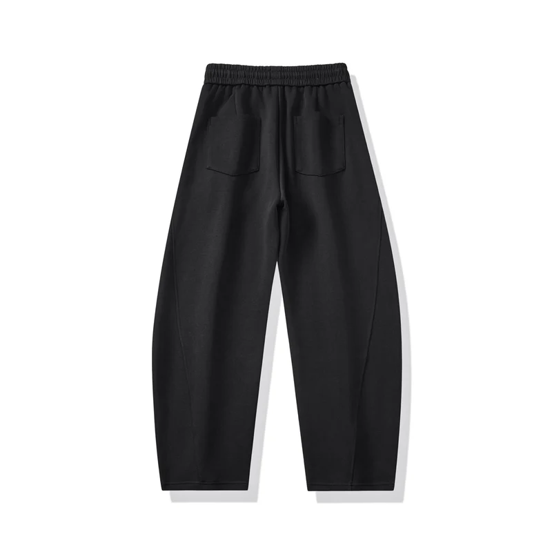 Damen Hochtaillierte Jogginghose im Sculpted‑Cut mit Teilungsnähten und Tunnelzug Nord Taschen