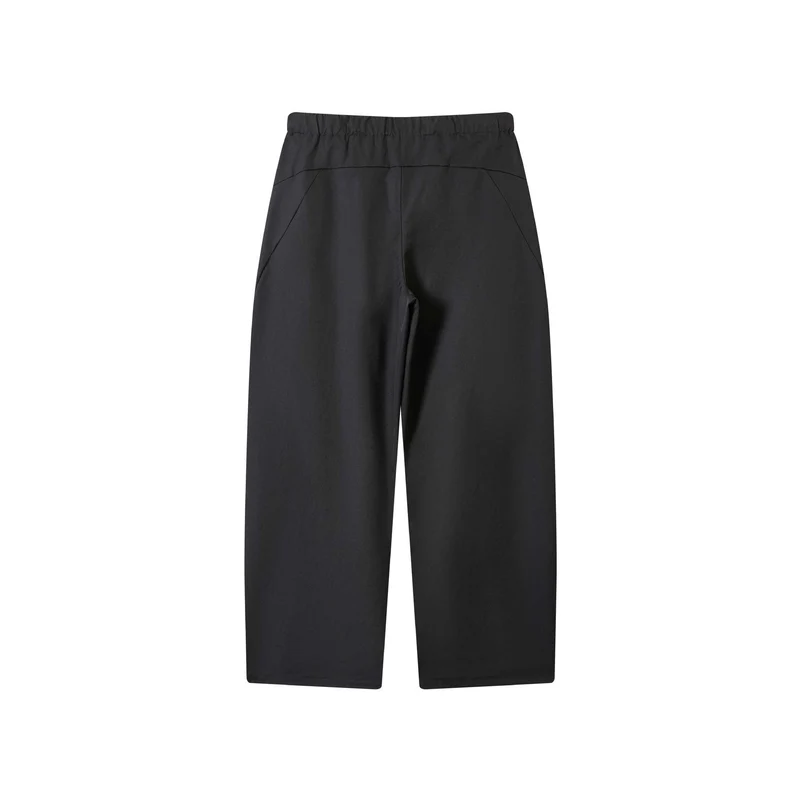 Damen Hochtaillierte Cropped-Hose mit elastischem Bund und markanten Teilungsnähten Nord Taschen