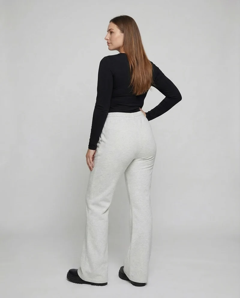 Damen Jogginghose Schlag High Waist