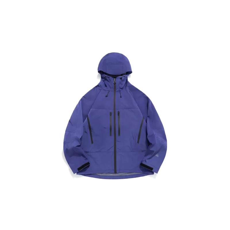 Unisex Technische Kapuzen-Outdoorjacke mit getapten Reißverschlüssen Nord Taschen