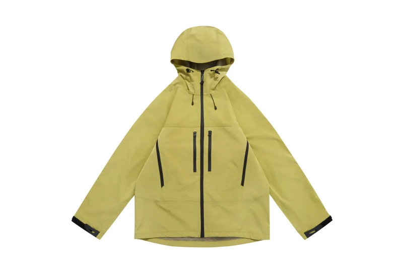 Unisex Technische Kapuzen-Outdoorjacke mit getapten Reißverschlüssen Nord Taschen