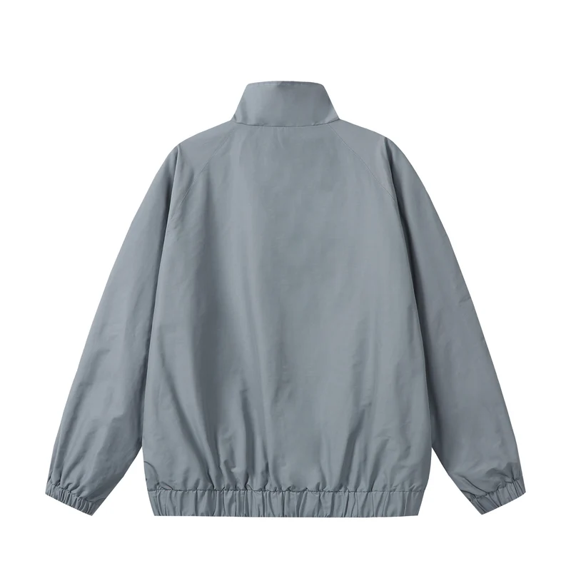 Unisex Sportive Colorblock-Trackjacke mit Stehkragen und durchgehendem Reißverschluss Nord Taschen