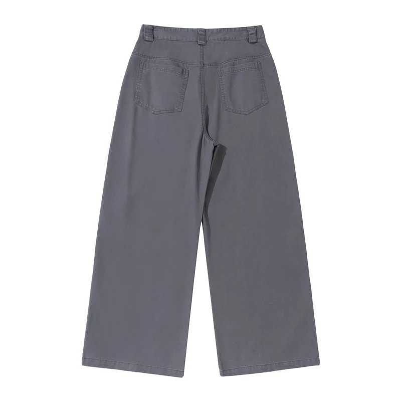 Damen High‑Waist Cargoculotte mit geraden Panelnähten Nord Taschen