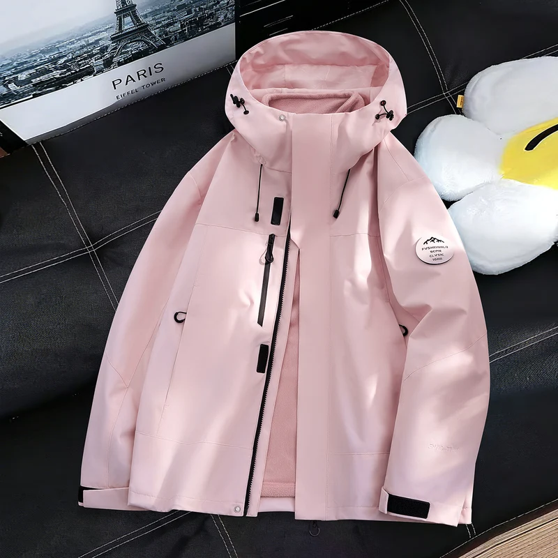 Damen atmungsaktive Funktionsjacke Nord Taschen