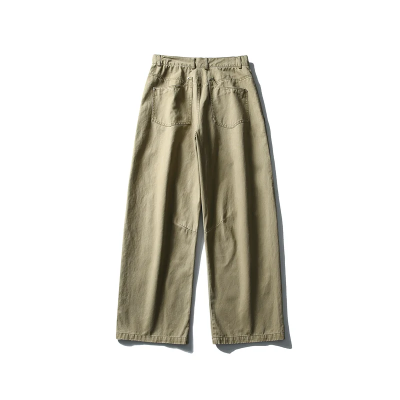 Damen High‑Waist Cargo‑Hose aus Denim mit verstärkten Knieeinsätzen und großen aufgesetzten Taschen Nord Taschen