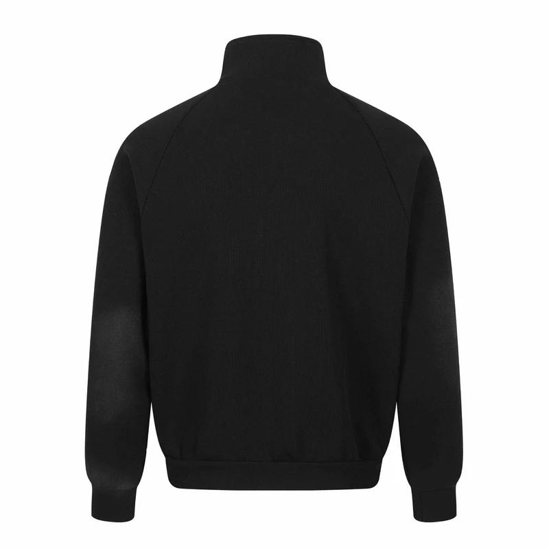 Unisex Grafik-Trainingsjacke mit Stehkragen, Raglanärmeln und durchgehendem Reißverschluss Nord Taschen