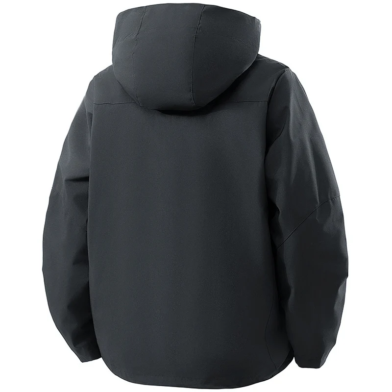 Herren Technische Softshell Outdoorjacke mit Kapuze wasser- und winddichter Membran versiegelte Reißverschlüsse Nord Taschen
