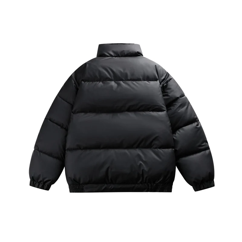 Damen Gefütterte Oversize-Steppjacke mit hohem Stehkragen Nord Taschen