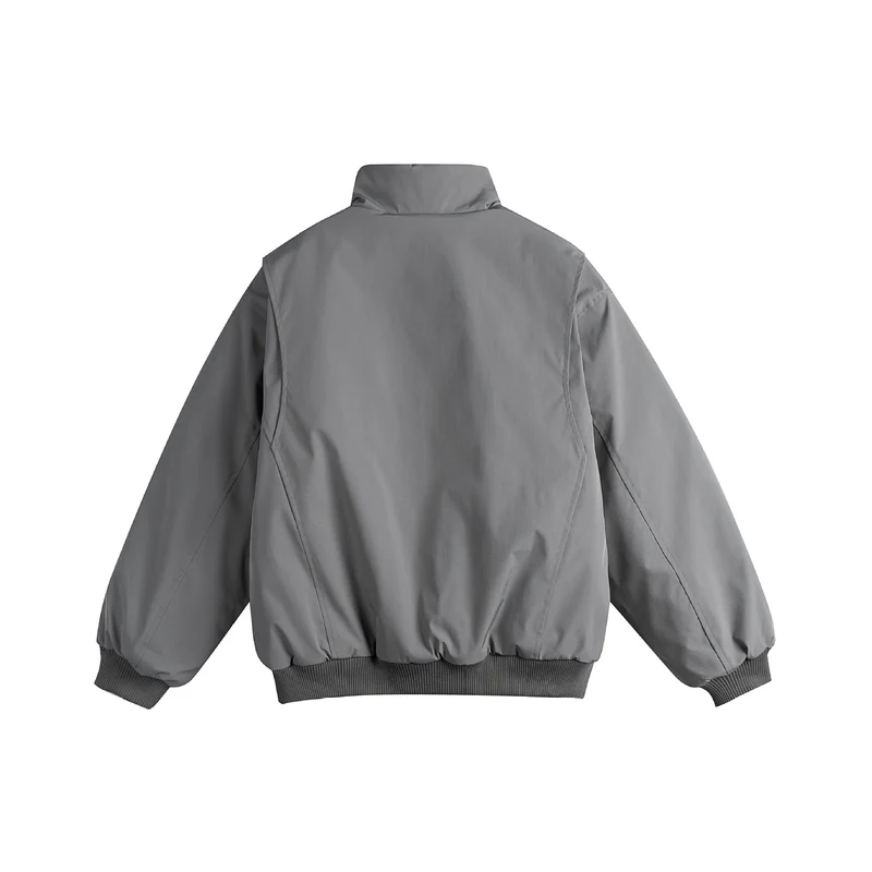 Damen Gefütterte Boxy‑Bomberjacke mit hohem Stehkragen und diagonal gesteppter Optik Nord Taschen