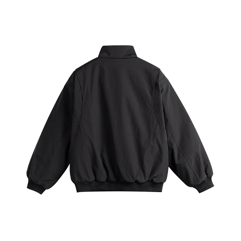 Damen Gefütterte Boxy‑Bomberjacke mit hohem Stehkragen und diagonal gesteppter Optik Nord Taschen