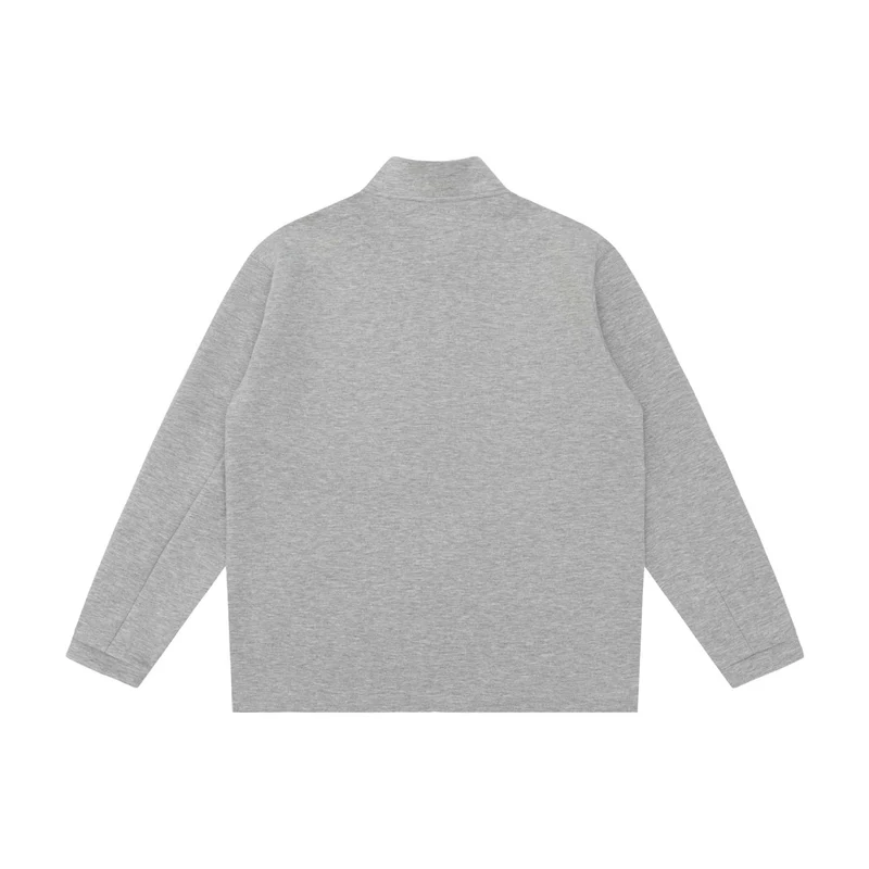 Unisex Minimalistische Kurzjacke mit Stehkragen und funktionalen Reißverschlusstaschen Nord Taschen