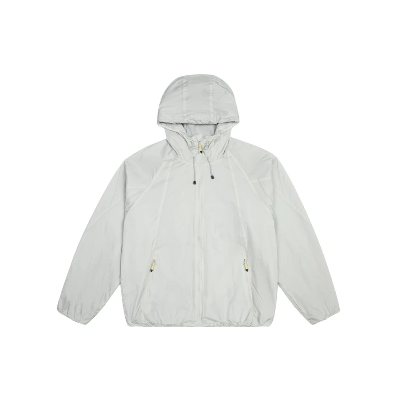 Unisex Leichter Windbreaker mit verstellbarer Kapuze, packbarer Nylonjacke Nord Taschen