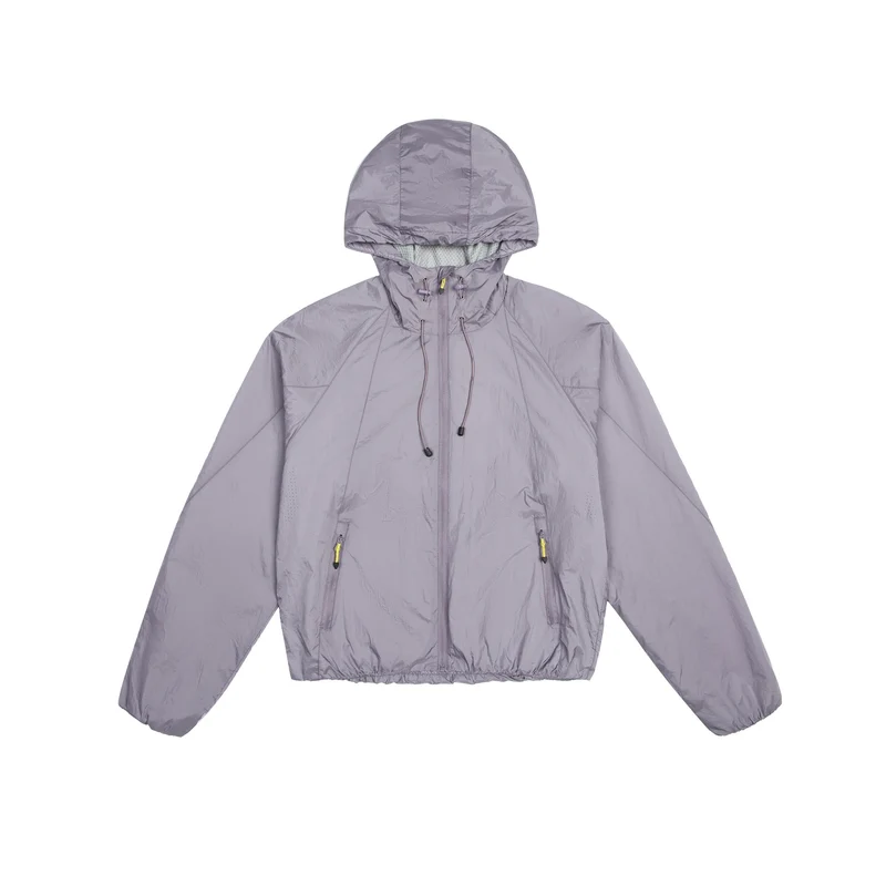 Unisex Leichter Windbreaker mit verstellbarer Kapuze, packbarer Nylonjacke Nord Taschen