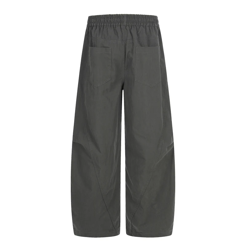Damen Weite Culotte‑Hose mit elastischem Tunnelzugbund und großen Eingrifftaschen Nord Taschen