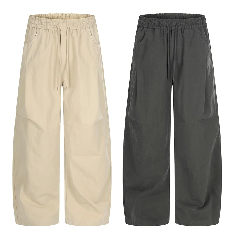 Damen Weite Culotte‑Hose mit elastischem Tunnelzugbund und großen Eingrifftaschen Nord Taschen