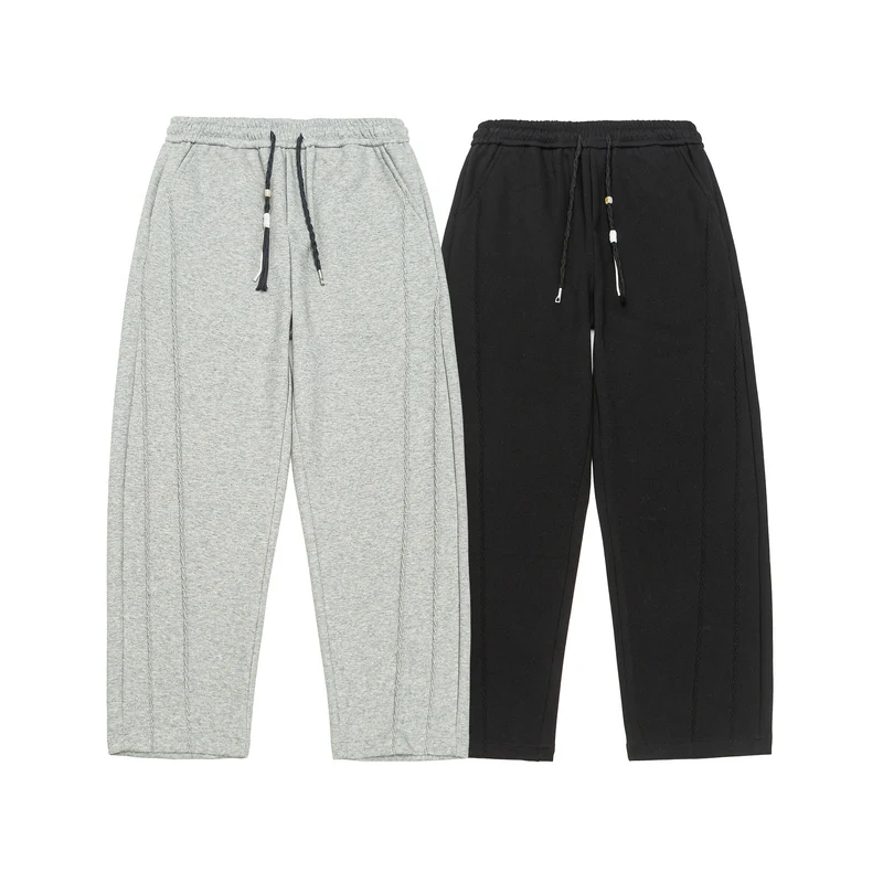Damen Weite Cropped-Sweathose mit Elastikbund und aufgesetzter Gesäßtasche Nord Taschen
