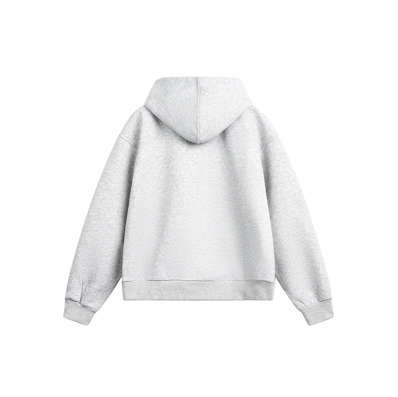 Unisex Leichte Oversize‑Kapuzen‑Sweatjacke mit durchgehendem Reißverschluss, Raglanärmeln und Eingrifftaschen Nord Taschen