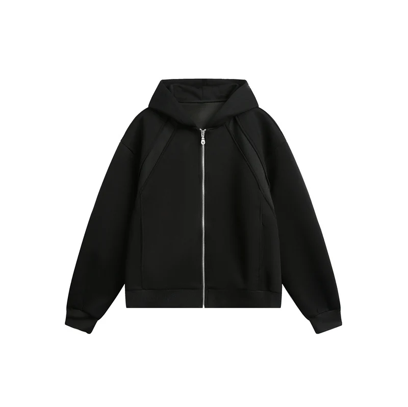 Unisex Leichte Oversize‑Kapuzen‑Sweatjacke mit durchgehendem Reißverschluss, Raglanärmeln und Eingrifftaschen Nord Taschen