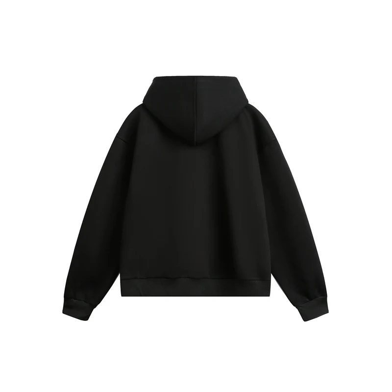Unisex Leichte Oversize‑Kapuzen‑Sweatjacke mit durchgehendem Reißverschluss, Raglanärmeln und Eingrifftaschen Nord Taschen