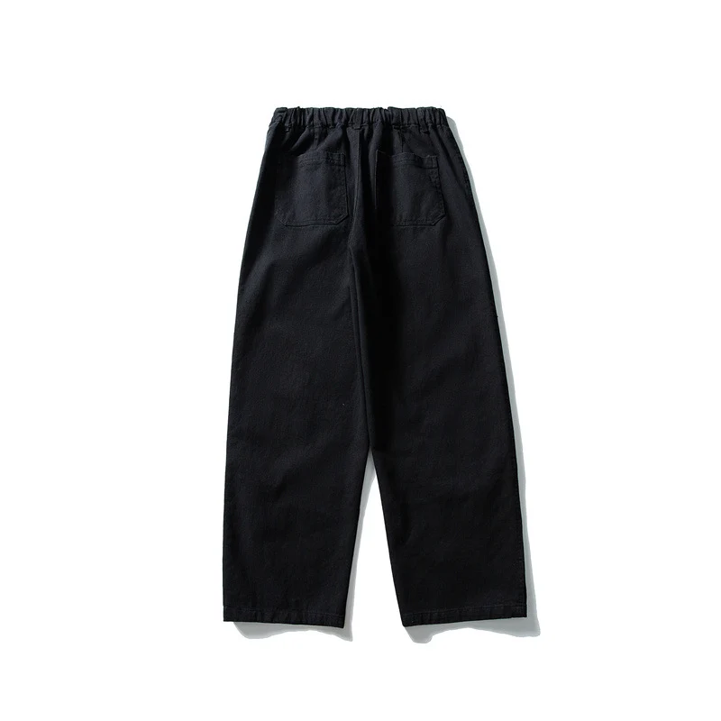 Herren weite Utility-Arbeitshose mit aufgesetzten Patch‑Taschen und elastischem Bund Nord Taschen