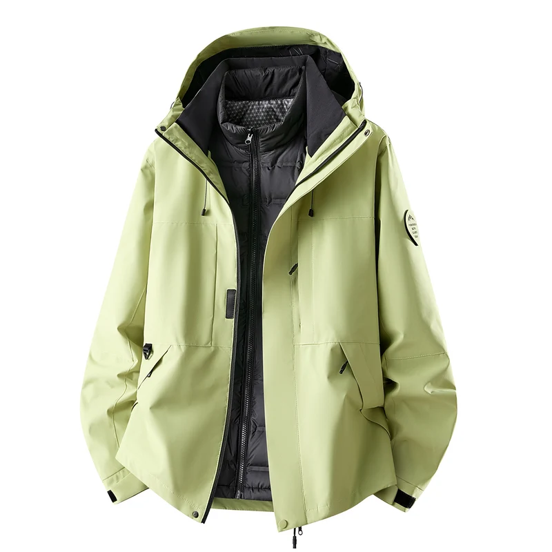 Damen Multifunktionale Outdoorjacke mit herausnehmbarer Stepp-Innenjacke Nord Taschen