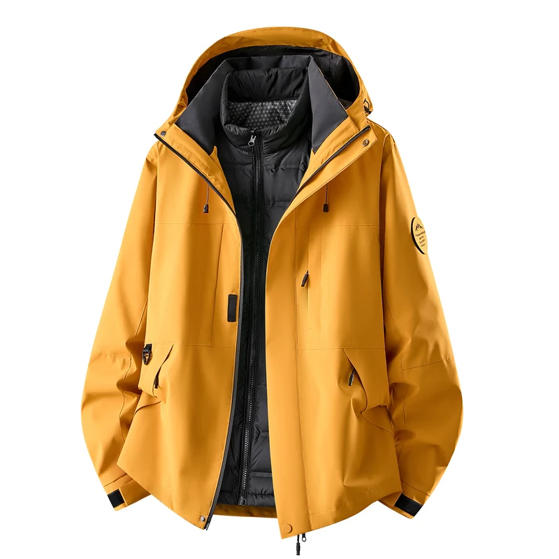 Damen Multifunktionale Outdoorjacke mit herausnehmbarer Stepp-Innenjacke Nord Taschen